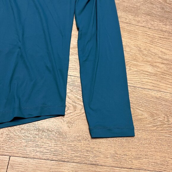 Mantra Polo Shirt Large Long Sleeve Pacific Blue Catalyst Performance Golf NEW - Picture 4 of 12